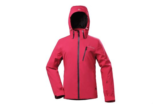 Lady′s Bodywarm Zipped up Winter Outdoor Ski Hoodie Jacket