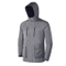 Men′s Melange Grey Padded Waterproof Hoodie Body Warm Jacket
