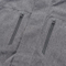 Men′s Melange Grey Padded Waterproof Hoodie Body Warm Jacket