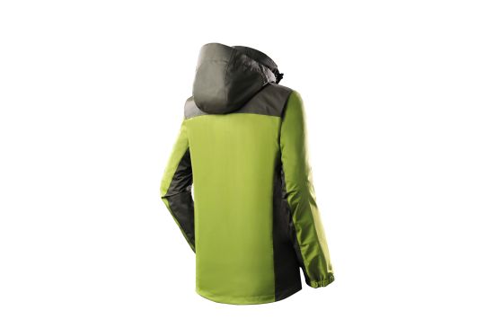Men′s Windstopper Waterproof Taslon Green Long Sleeve Jacket