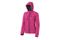 Lady′s Softshell Hoodie Rosy Red Seam Taped Jacket