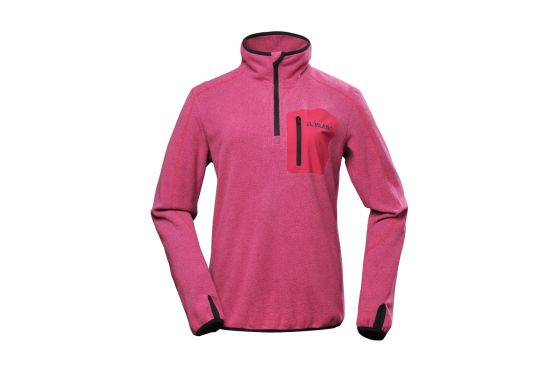 Men′s Melange Fleece Body Warm Without Hood Windbreaker Jacket